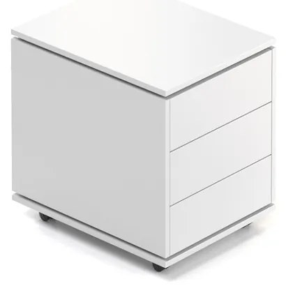 Alkotó konténer 46,4 x 60 cm, mobil, antracit / fehér