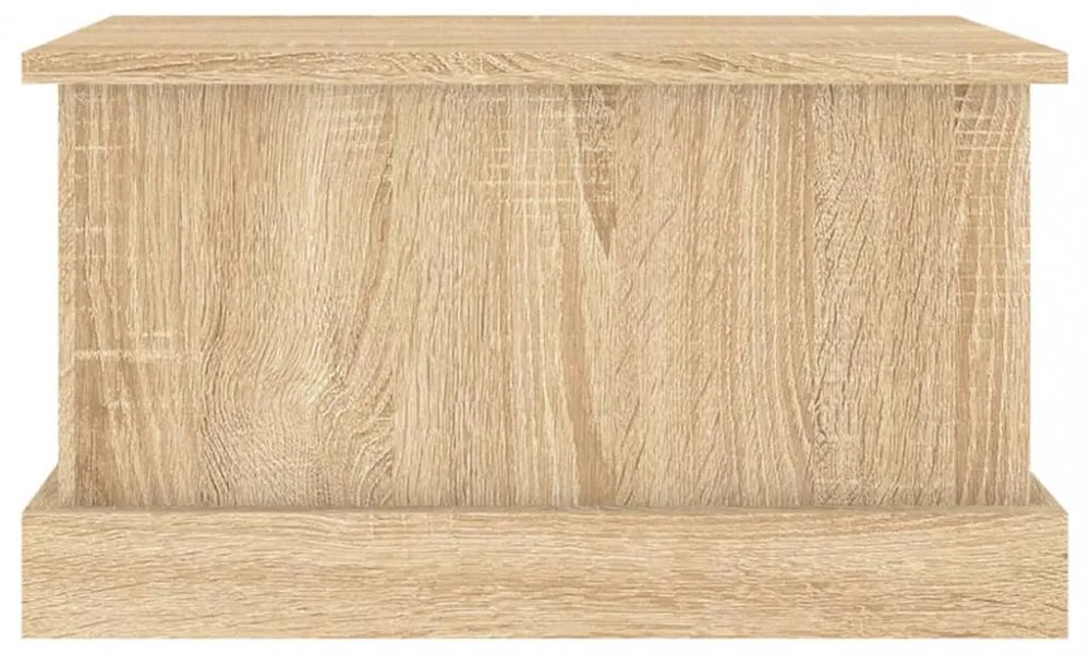 sonoma tölgyfa tárolóláda 50 x 30 x 28 cm