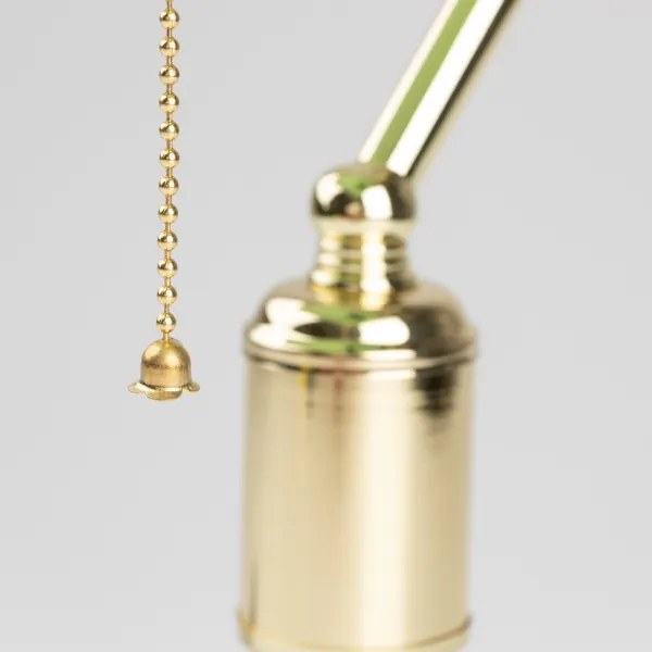 Brilagi - BANK OFFICE asztali lámpa 1xE27/60W/230V arany/zöld