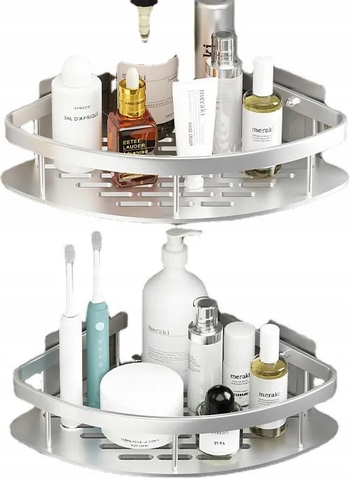 2DB Fürdőszobai Polc Akasztós Zuhany Loft