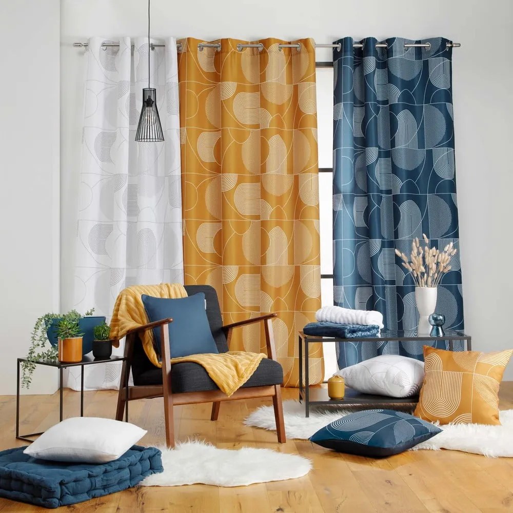 Fehér átlátszó függöny 140x280 cm Esquisse – douceur d'intérieur