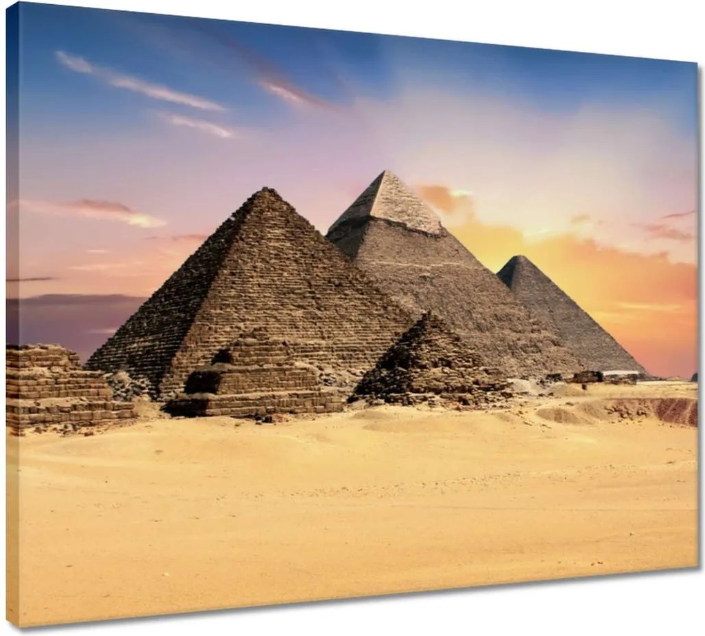 Vászonkép 50x40 Piramisok Egyiptom Tájkép