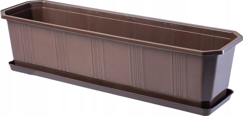 Erkélydoboz 60cm Virágtartó Állvány Erkély Virágágyás