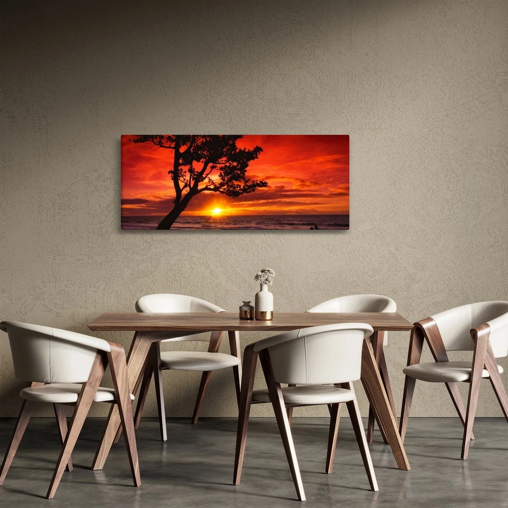 Kép - Naplemente (120x50 cm)