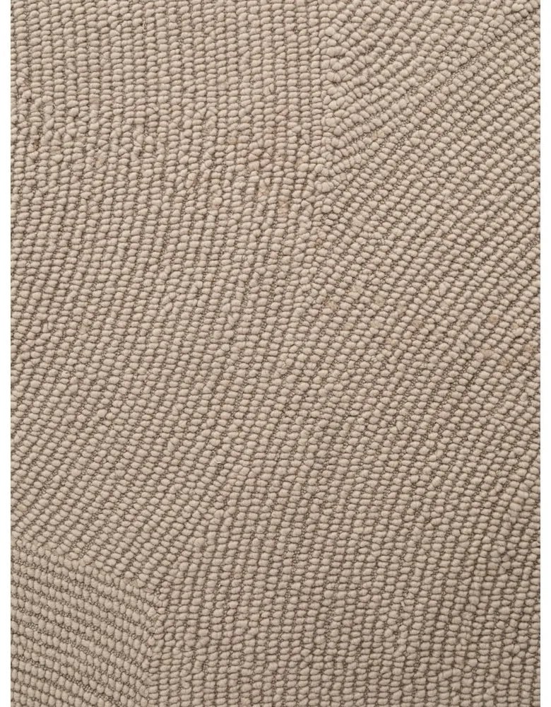 Bézs kézi szövésű gyapjú futószőnyeg 80x200 cm Calmio – Hanse Home