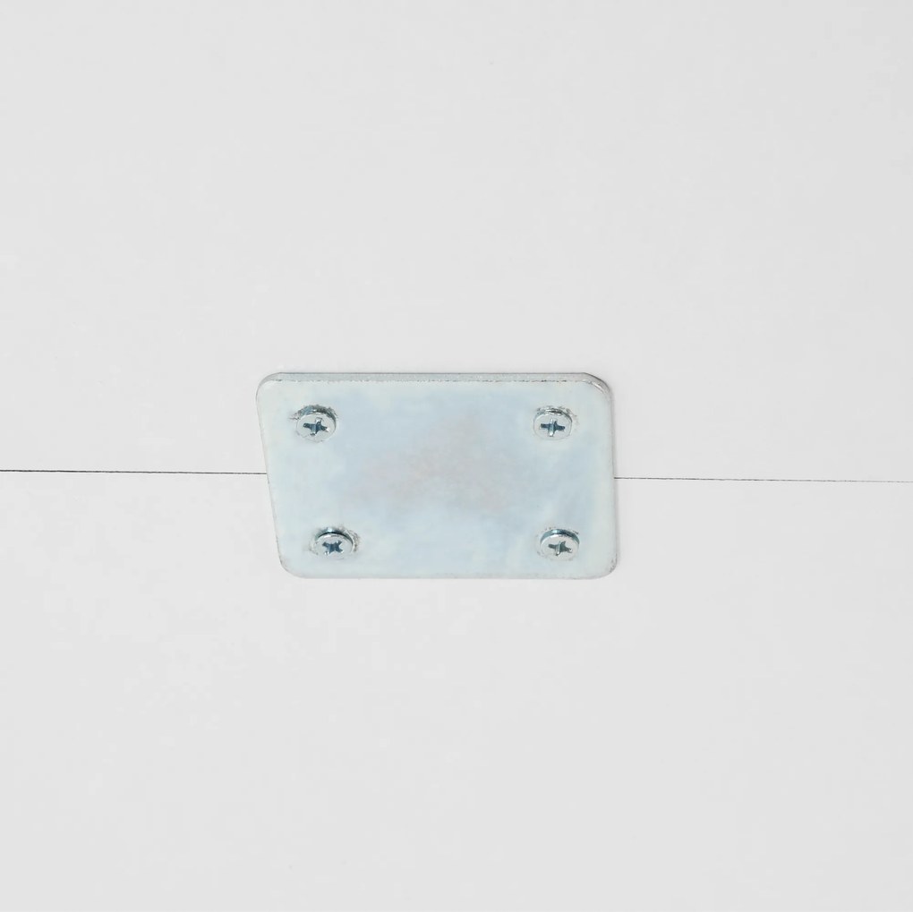 Gyerekkönyvtár ülőhellyel, fehér/szürke, FERIA