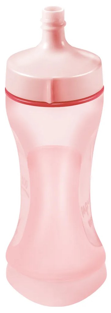 Tescoma PAPU PAPI rugalmas palack 200 ml kanállal,rózsaszín