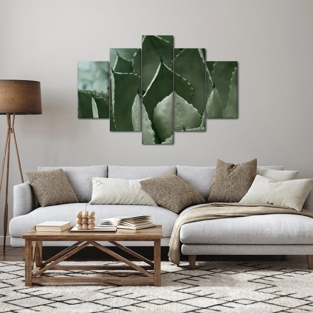 Kép - Zöld agávé (150x105 cm)