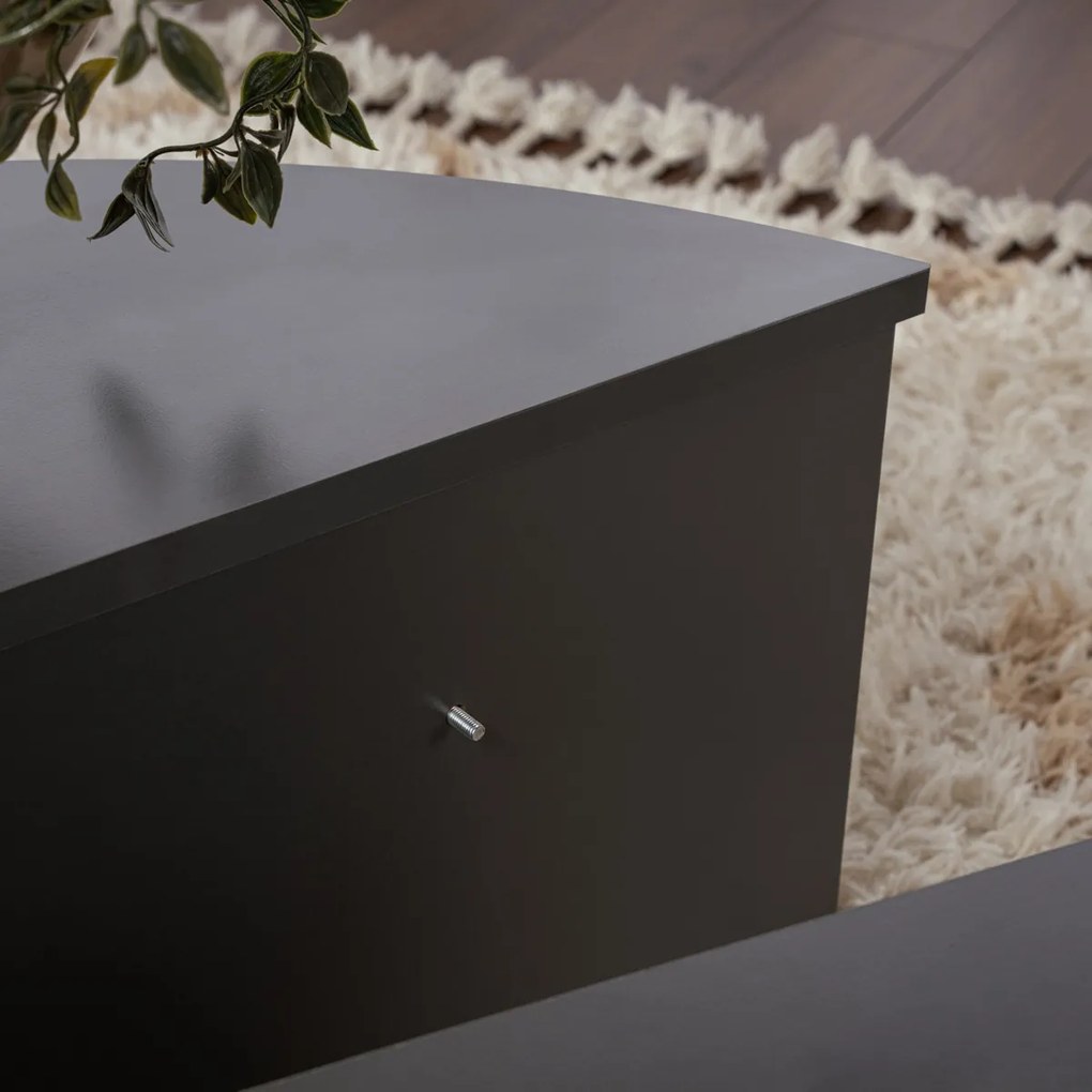 Orion Anthracite dohányzóasztal