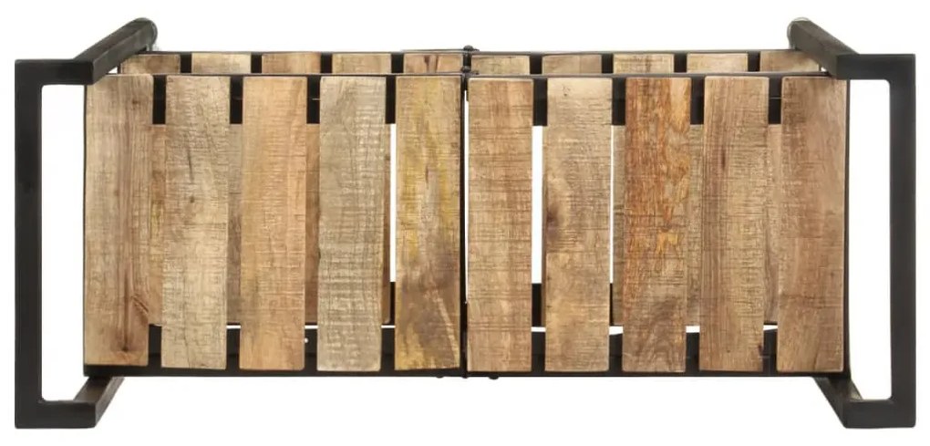 tömör mangófa zsúrkocsi 87 x 36 x 81 cm