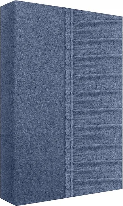 Frottír lepedő gumis vastag 180x200 hamu