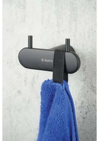 Deante ADR_N121 - Fali akasztó ROUND fekete