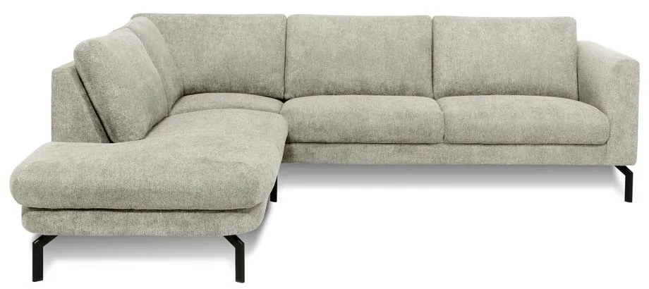 Világosszürke sarokkanapé (bal oldali) Gomero – Scandic