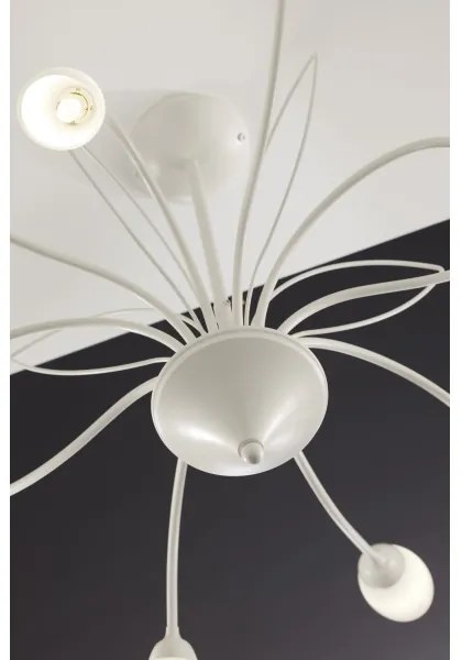 Jupiter 2061 - Rúdon függő csillár GLORIOSA 10xG9/14W/230V krémszínű