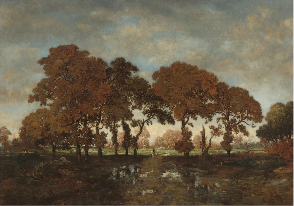 Fotótapéta Flizelin Dekoratív Hálószoba Idilli tájkép 208x146