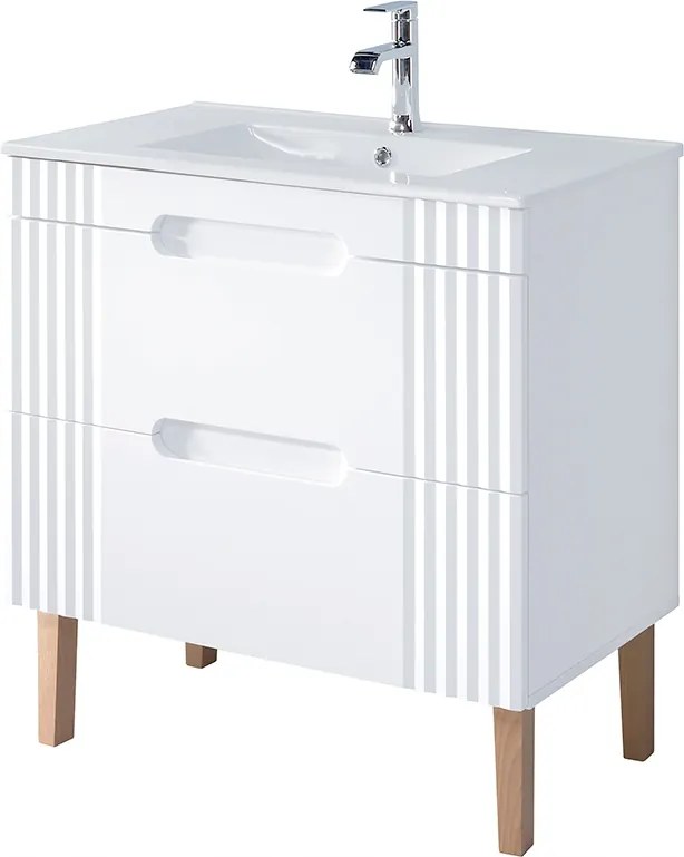 Bútorszett 80cm-es mosdóval