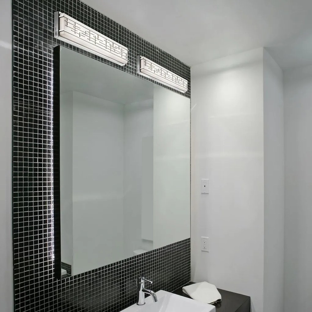 Fürdőszoba Tükörmegvilágító Lámpa Króm ELSTEAD KL-ZOLON-L-BATH