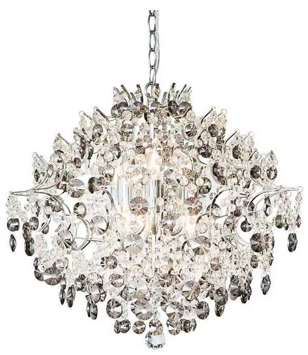 Markslöjd 107415 - Kristály csillár láncon HIDDEN 6xE14/40W/230V