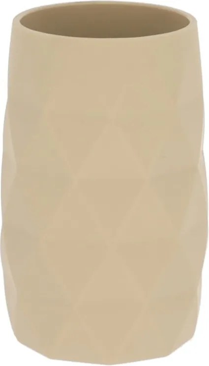 Fürdőszobai tároló doboz álló Bézs fogkefékhez