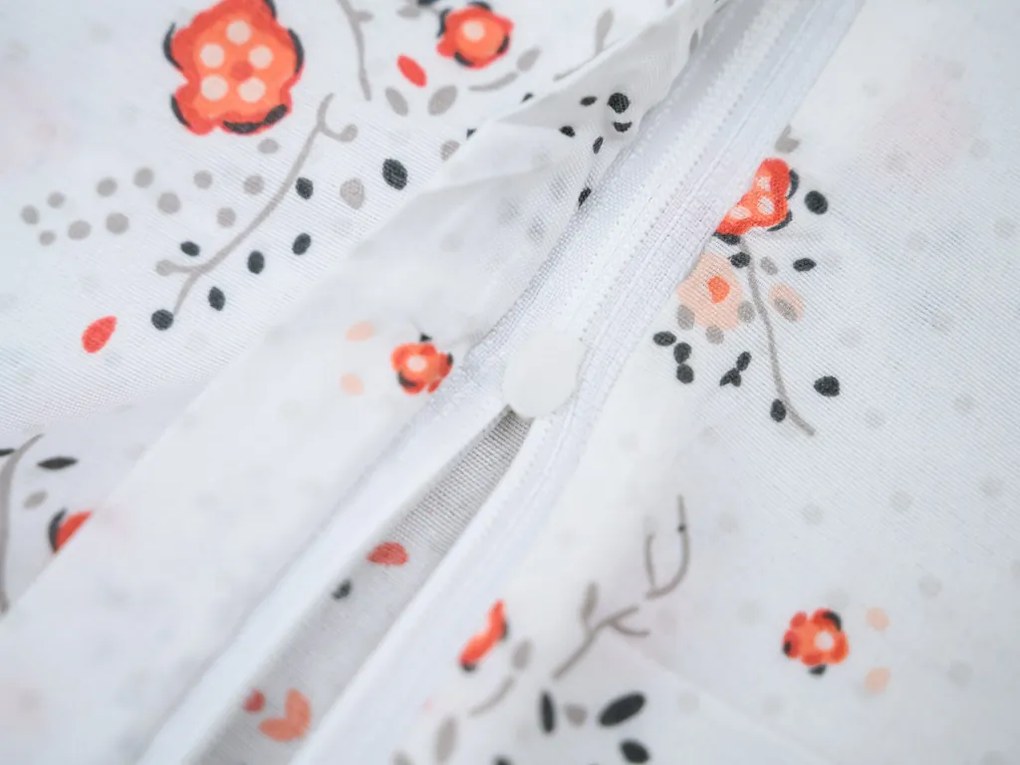 FLORINE krém színű mikroszálas ágyneműhuzat Ágyneműhuzat mérete: 70 x 80 cm | 140 x 200 cm