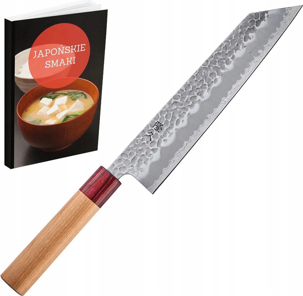 Takahisa Tsutchime Kiritsuke 21 cm Aogami szuper kézzel kovácsolt japán kés