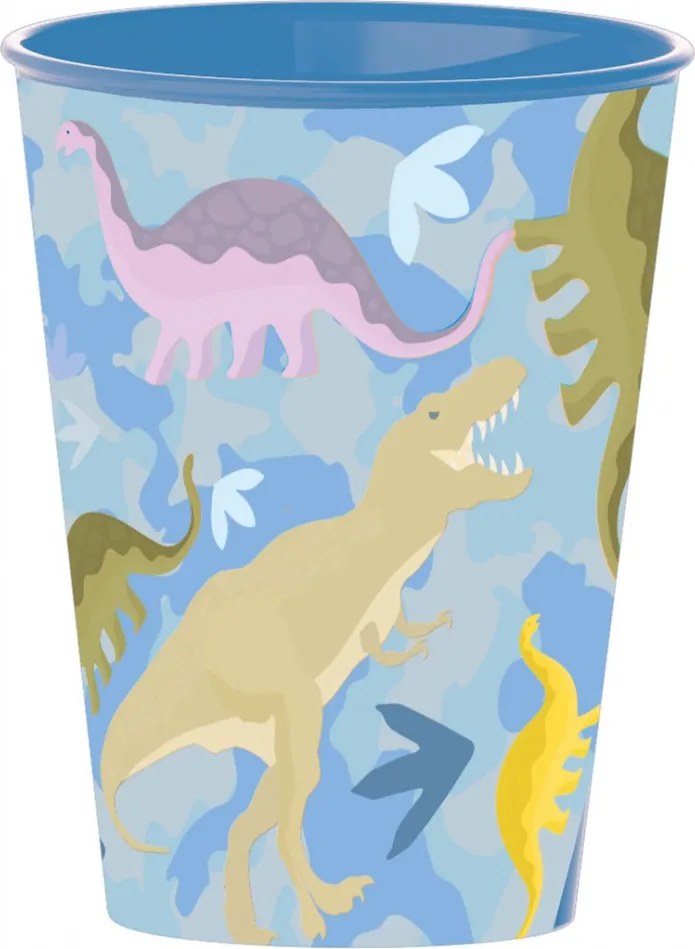Dinoszaurusz Blue műanyag pohár 260 ml