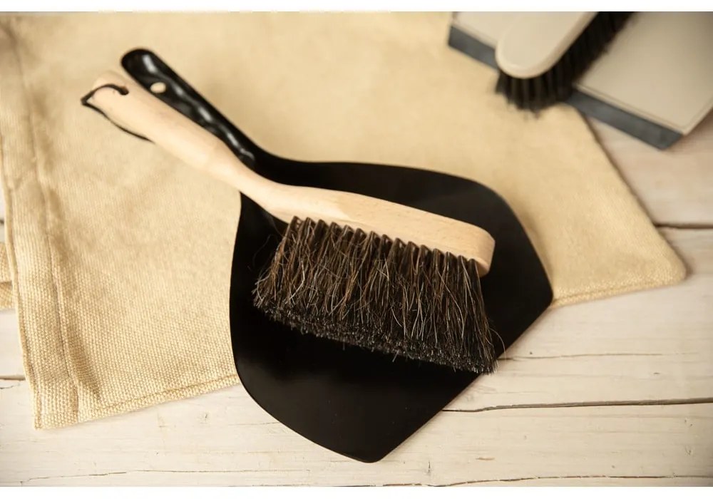 Natural Elements bükkfa seprű és lapát készlet - Kitchen Craft