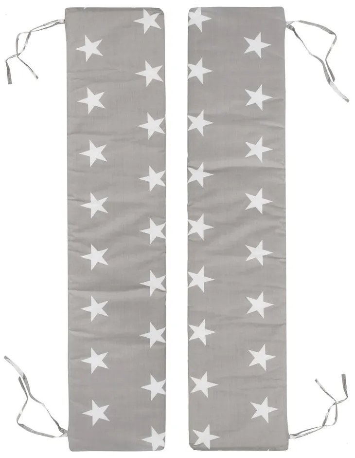 Szürkésbézs huzat szett kerti gyerek bútorszetthez 2 db-os 18x90 cm Little Stars – Roba