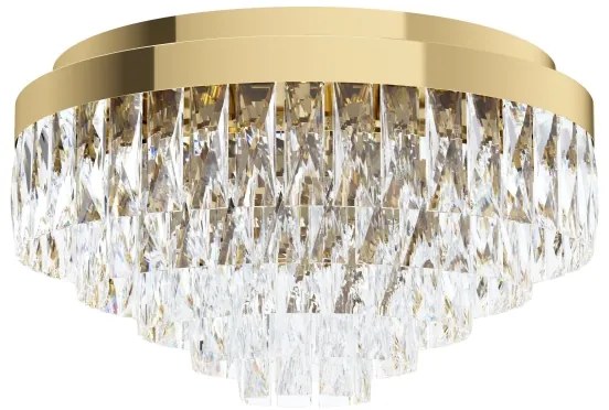 Eglo 39457 - Mennyezeti lámpa VALPARAISO 8xE14/40W/230V arany