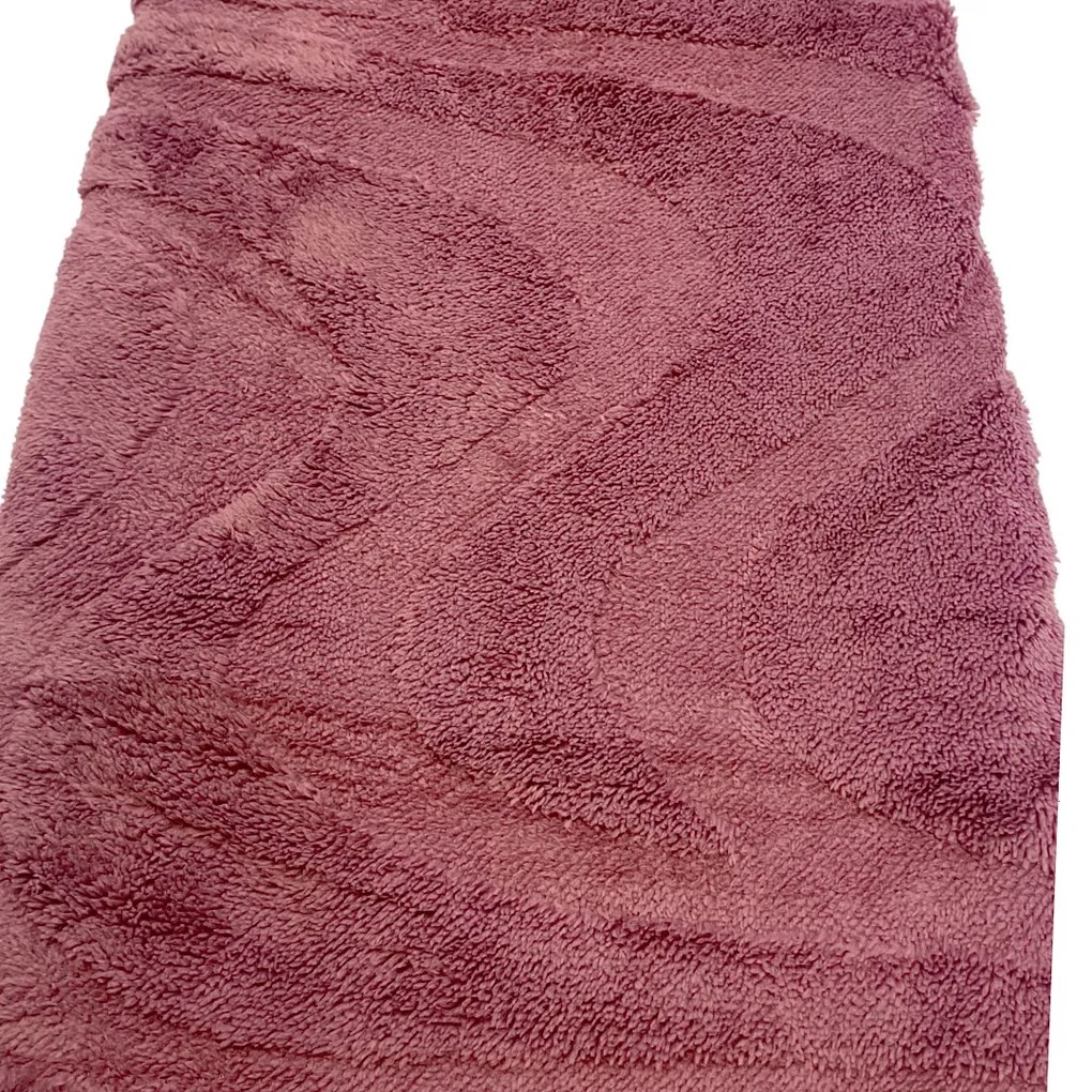 Luxus báránytakaró rózsaszín mikroplüssből 150x200cm