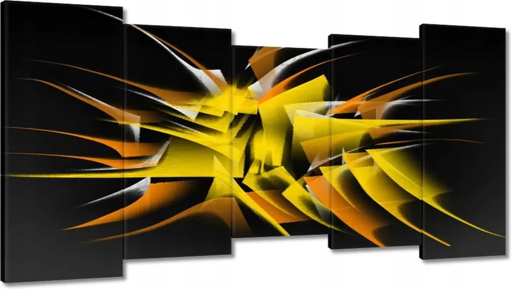 Vászonkép 150x80 Sárga tüskék