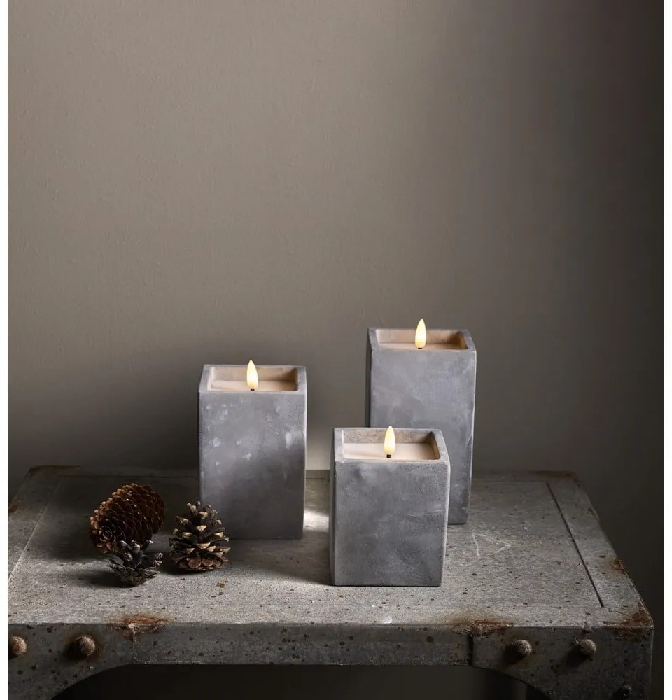 LED gyertya (magasság 11,5 cm) Flamme Cem – Star Trading