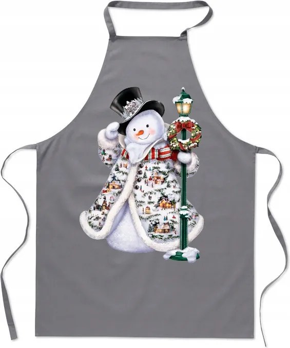 Konyhai kötény Mikulás Karácsonyi ajándék