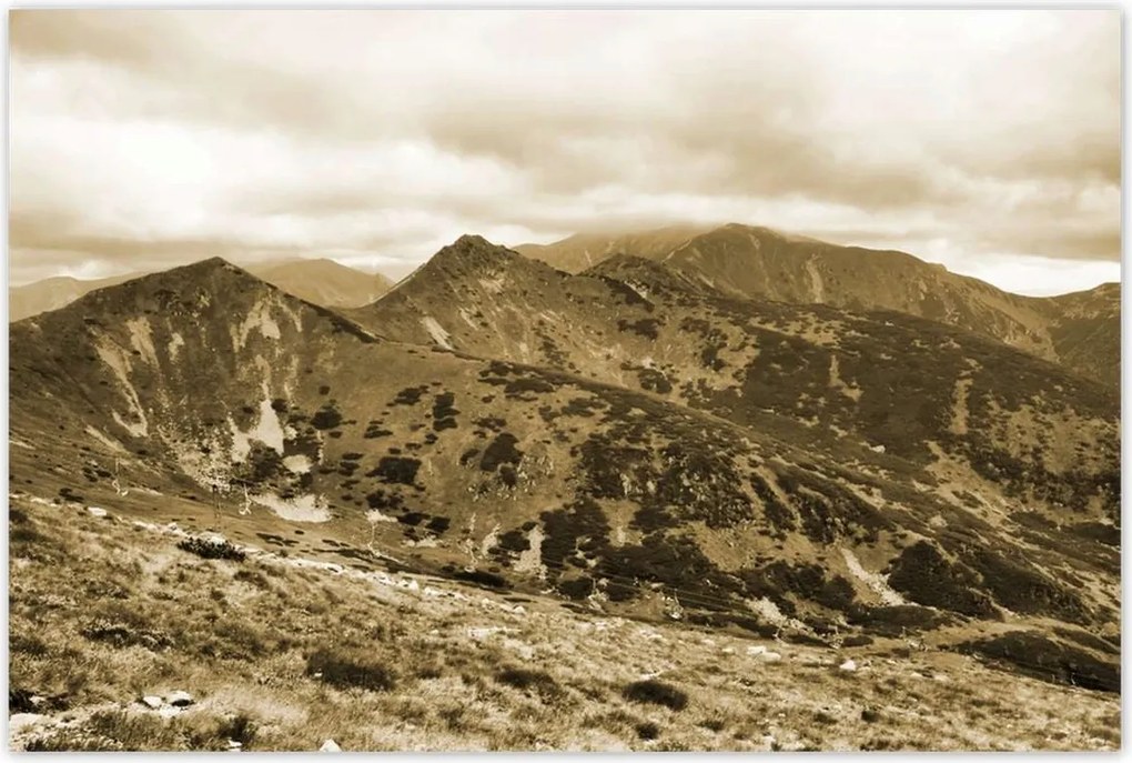 Poszterek 120x80 Tátra Lengyel hegyek Kilátás