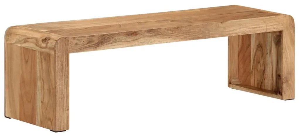 tömör akácfa TV-szekrény 110 x 33 x 33 cm