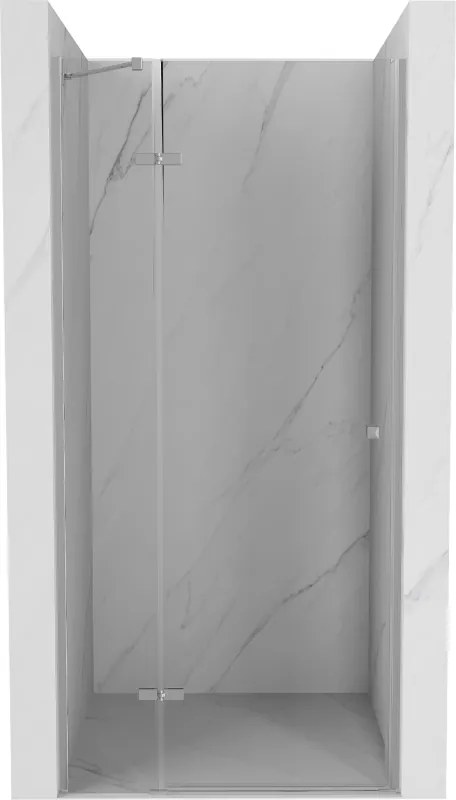 Mexen Roma 70 cm-es nyíló zuhanyajtó, átlátszó, króm - 854-070-000-01-00