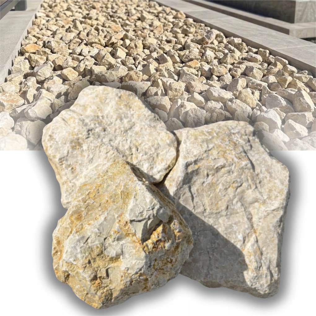 Golden Sand Kerti Kő Gabion Dekoratív Bézs Dekoratív 6-10CM 5KG