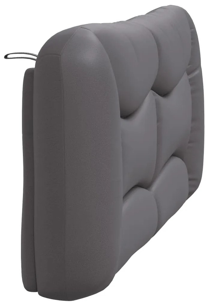 szürke műbőr fejtámla párna Hvar 160 cm