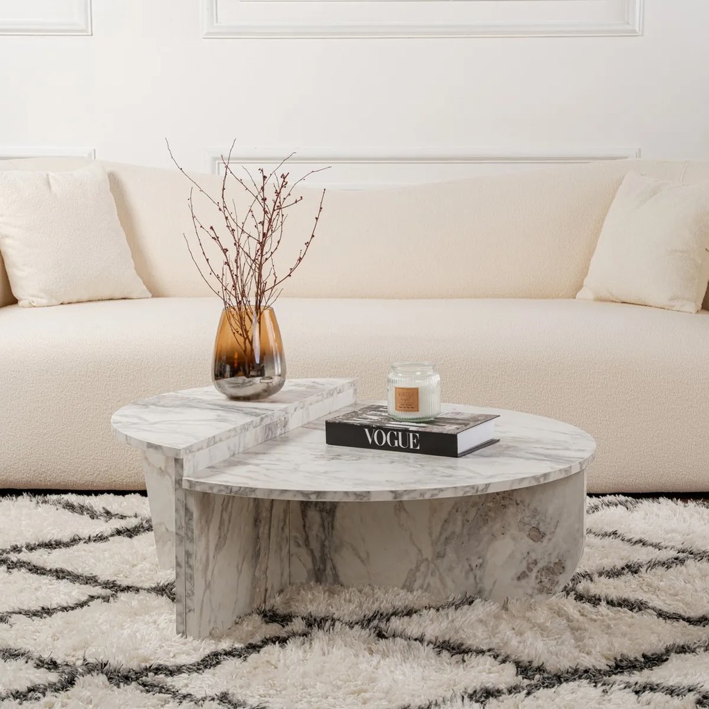 Orion Freesia Marble konferenciaasztal