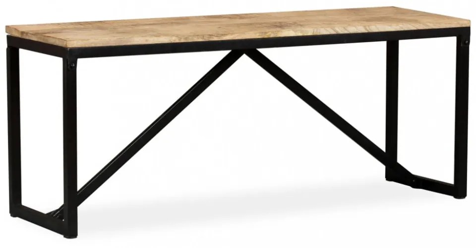 tömör mangófa pad 110 x 35 x 45 cm