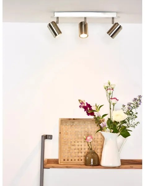 Lucide 26957/15/12 - LENNERT 3xGU10/5W/230V LED spotlámpa matt króm