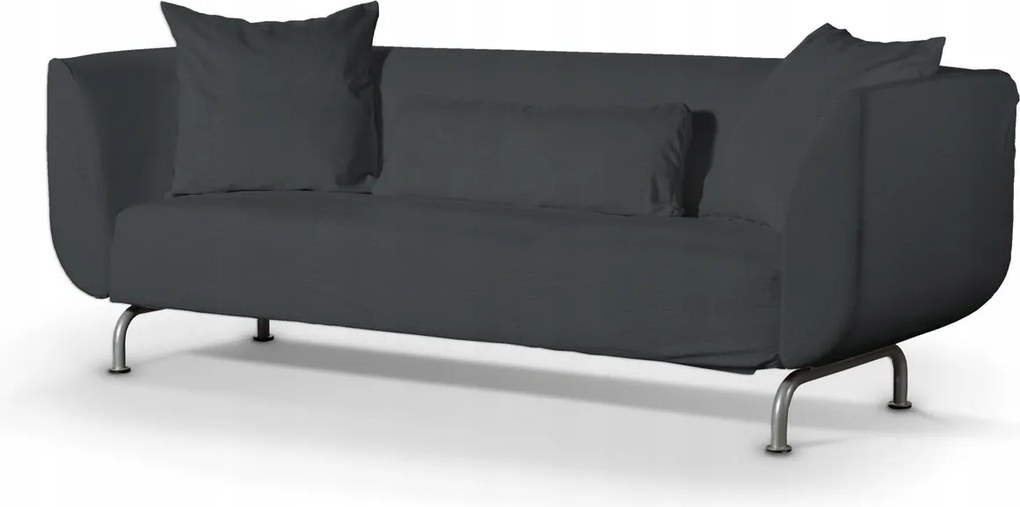 Strömstad 3 személyes kanapé huzat Ikea fekete