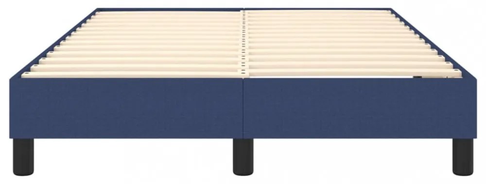 rugós ágykeret kék 120x200 cm szövet 120x200 cm