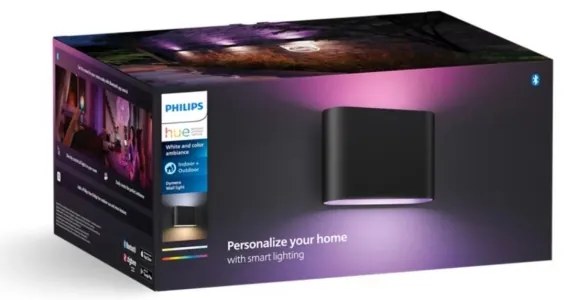 Philips -LED RGBW Dimmelhető kültéri lámpa Hue DYMERA 2xLED/10,2W/230V IP44