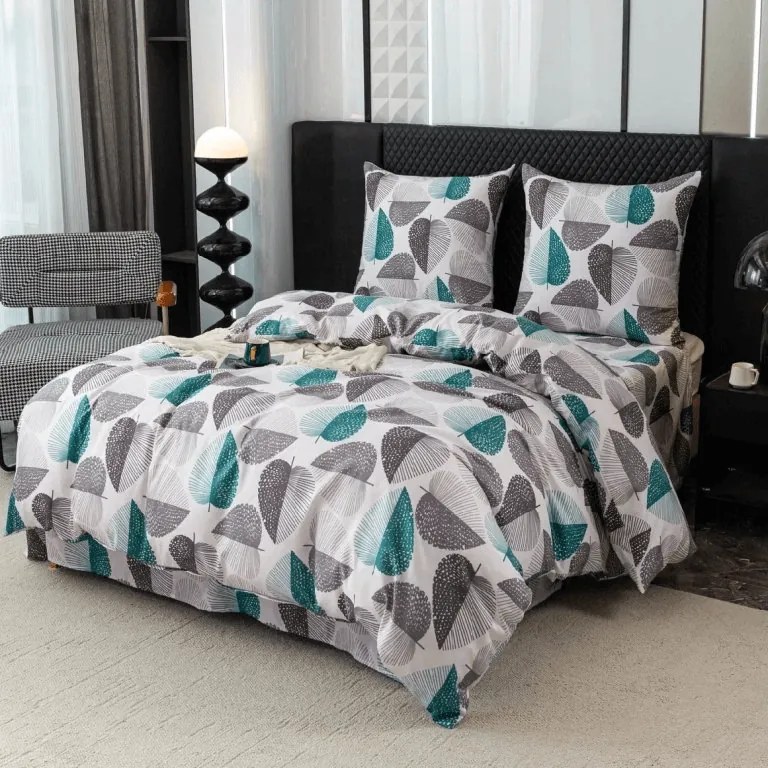 Mikroszálas ágynemű PULINA szürke Ágyneműhuzat mérete: 70 x 80 cm | 140 x 200 cm