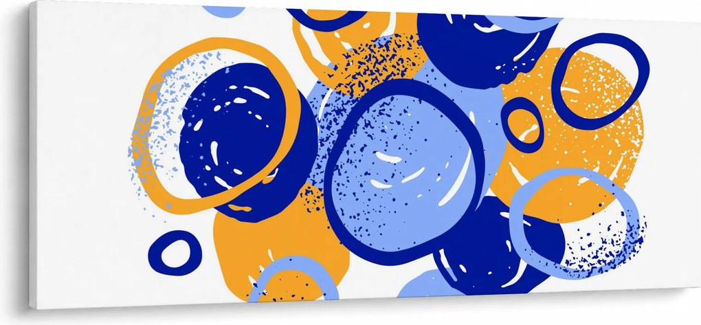 Kép - Világos motívum körökkel (120x50 cm)