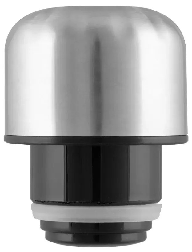 Altom Rozsdamentes vízpalack karabinerrel 350 ml,fekete