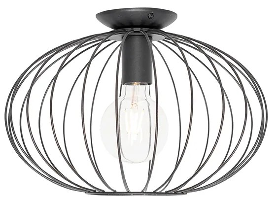 Ipari mennyezeti lámpa fekete - Margarita