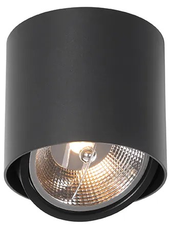 Design spotlámpa fekete AR111 - Impact