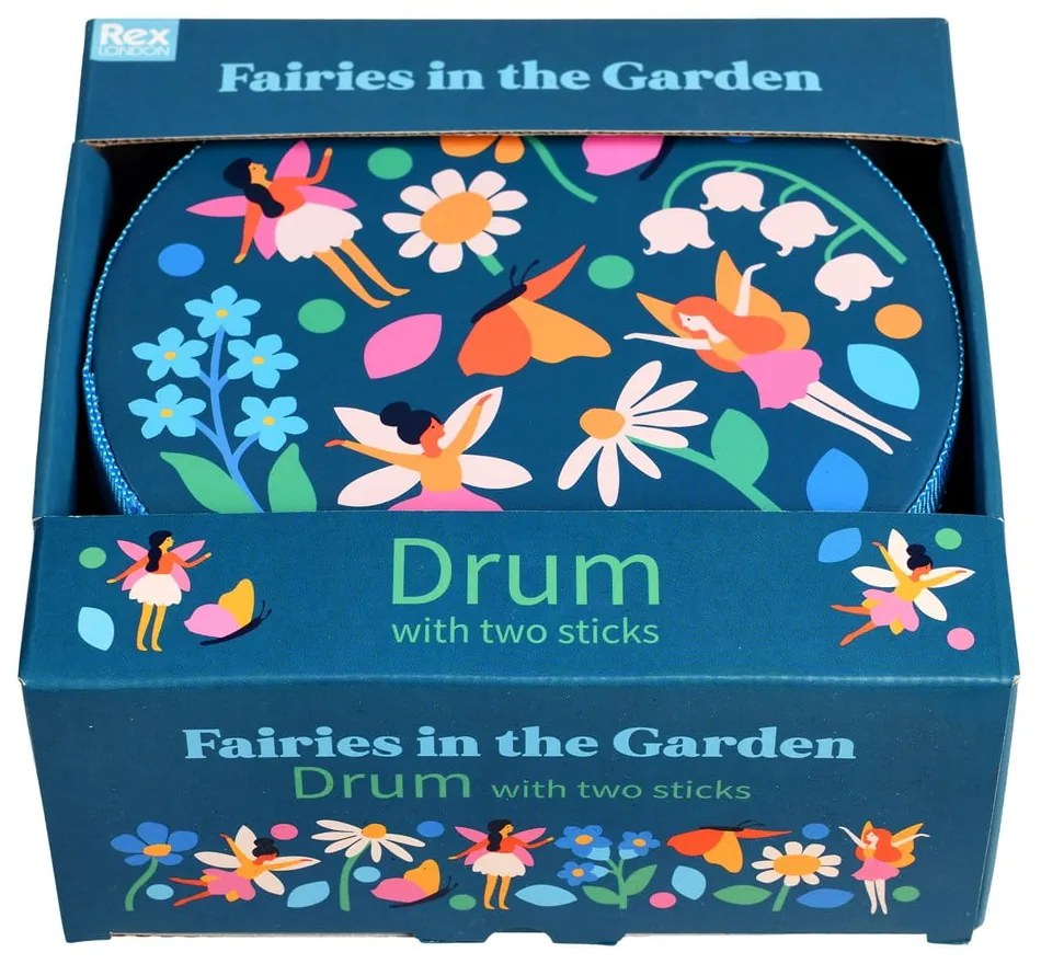 Játékhangszer Drum Fairies in the Garden – Rex London